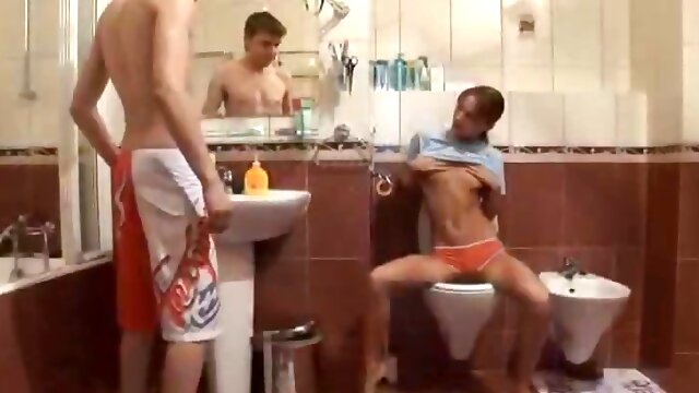 Ivanas morning sex in the bathroom