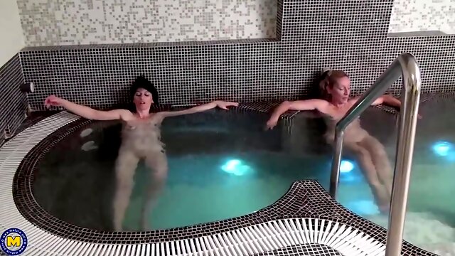 Mature Ladies Unwinding And Getting Naked - Anika H., Petrine And Svetla M