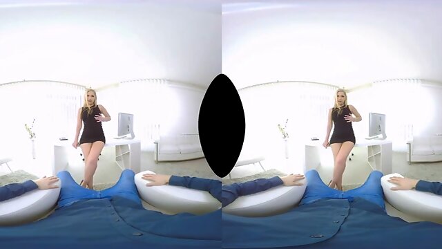 Sex in the office with virtual reality of Lena Nitro