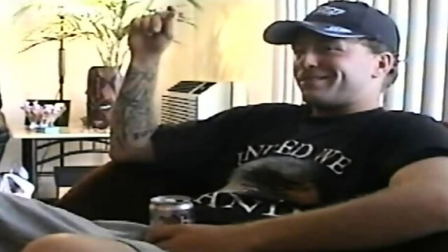 Straight jock enjoys bj and sex for cum