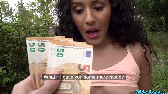 Euro doll receives cash for a round of crazy POV sex