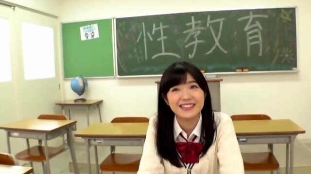 Japanese student learns the laws of hardcore sex in the classroom