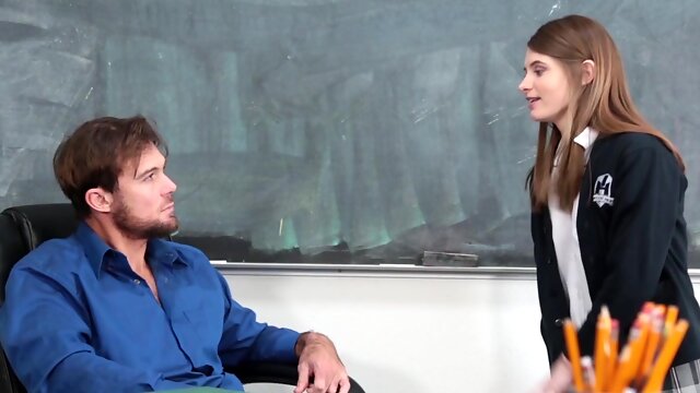 Alice March decides to have sex with her teacher