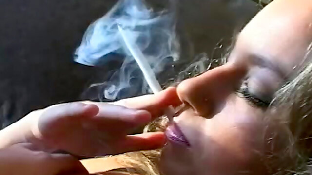 Girl Smoking Solo