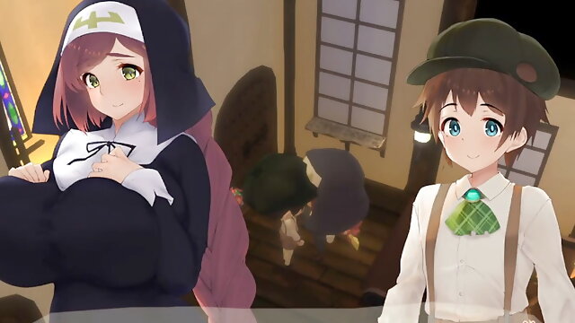 The Hidden Village of WItches and Catgirls - trial version - demo - dieselmine - hentai game