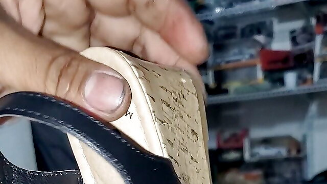 Mechanic found shoes in back of customer suv floorboard