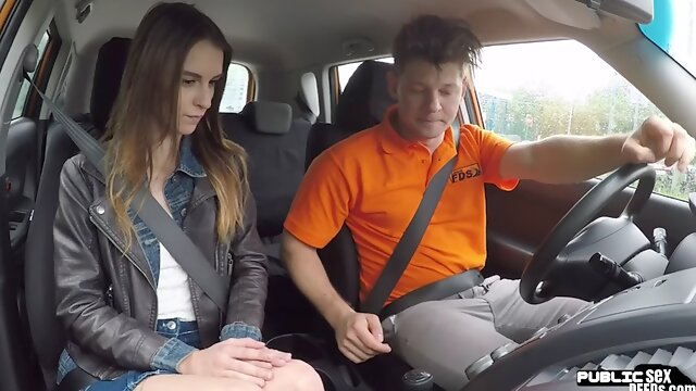 Handjob In Car