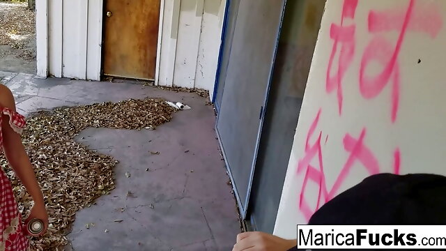 Marica Hase the house jacker gets some BBC from Chris Cock!