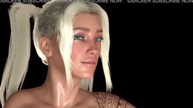 Nikko Sexy Stripper Animated MMD