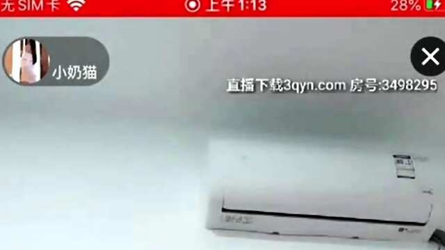 Petite Korean camgirl running her fingers through her cunt