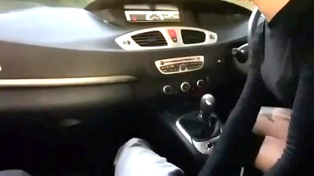 Wild babe in stockings takes a POV cock for a ride in public