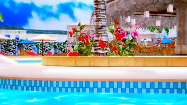 Pigtailed 3D cutie with big tits expresses her love for cock