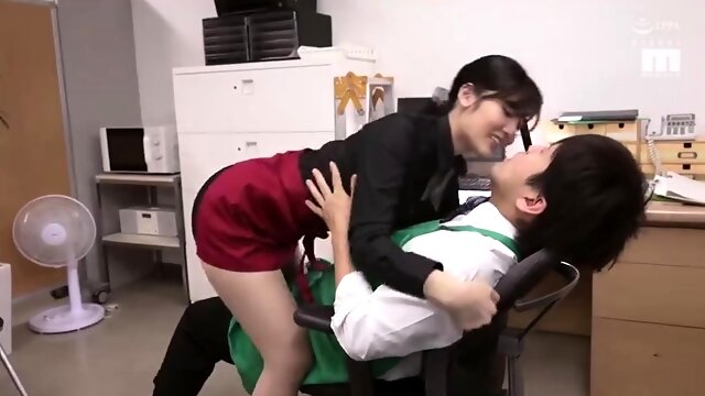 Elegant Japanese milf in stockings knows what a cock needs