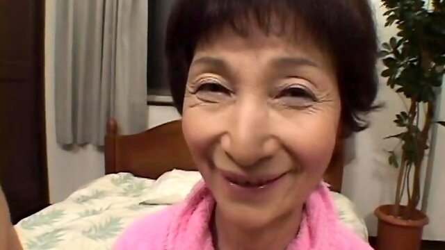 Lustful Japanese granny eager to satisfy her need for cock