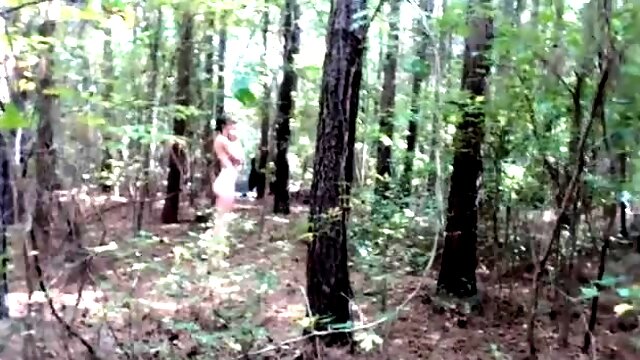 Pigtailed teen feeds her lust for cock and cum in the woods 