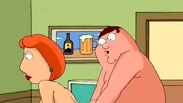 Horny cartoon wife gets her tight ass fucked deep doggystyle