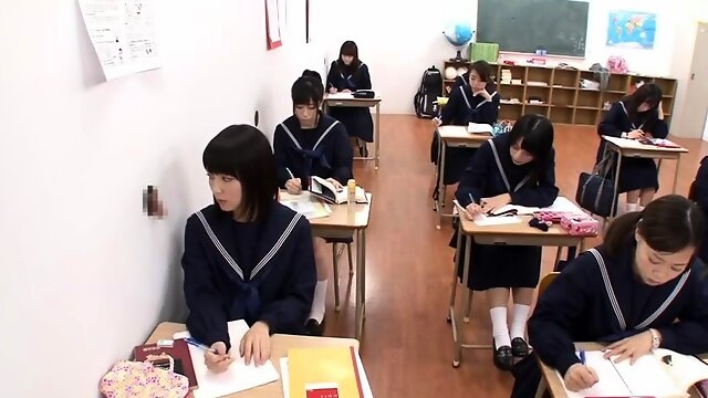 Horny Japanese Schoolgirs, Giapponese, Uniforme Scolastica, Buco Di Gloria, Adolescente