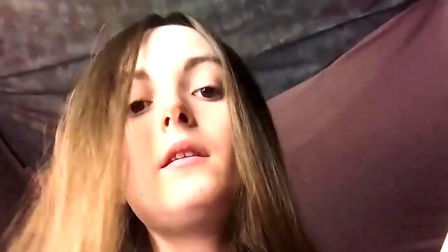 Shemale Solo Masturbation, Cumshot