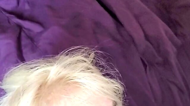 Homemade amateur blonde blowjob