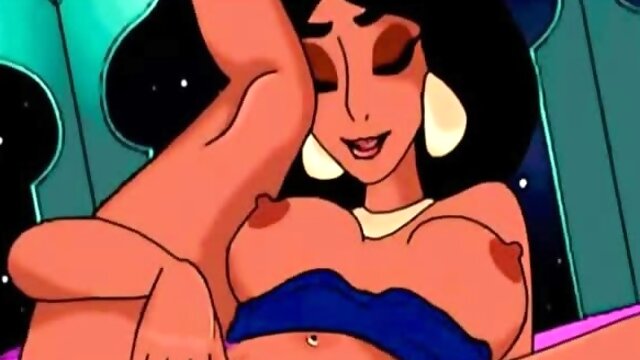 Teen and MILF anal toons