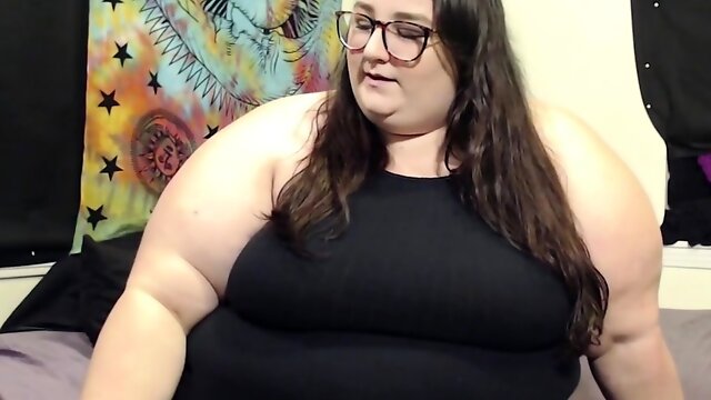 Fat bbw milf hottest webcam strip show