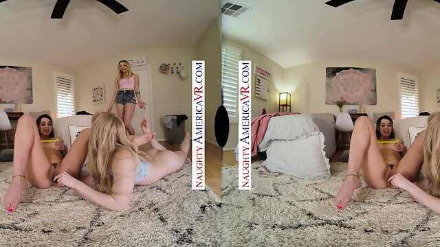 Naughty America - Real college girls get freaky