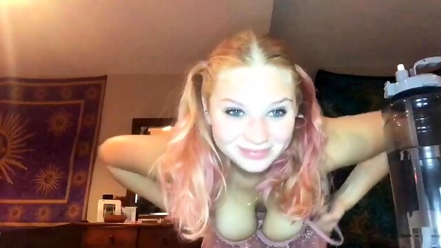 Russian Girl Solo, Blonde Webcam