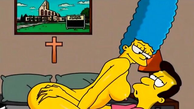 Marge Simpson hentai MILF