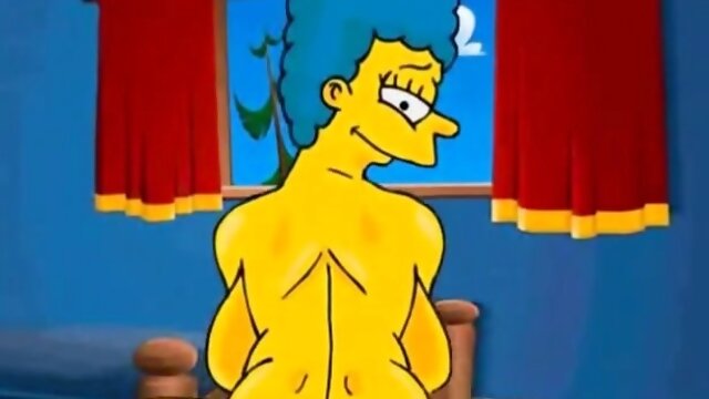 Marge Simpson anal sexwife