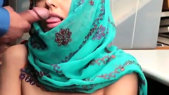 Maid caught masturbating and they get Hijab-Wearing Arab Tee