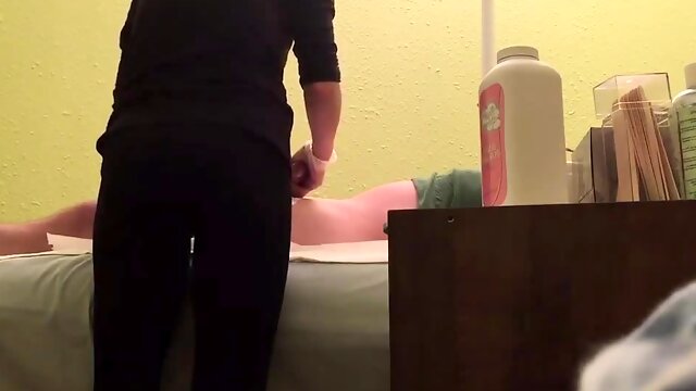 Waxing Hidden Cam