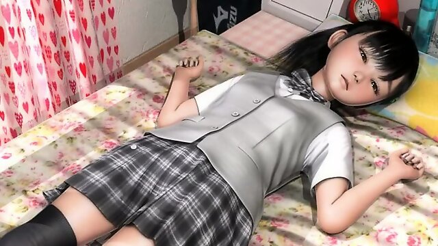 Naughty Girlfriend In Summer - Incredible 3D anime xxx