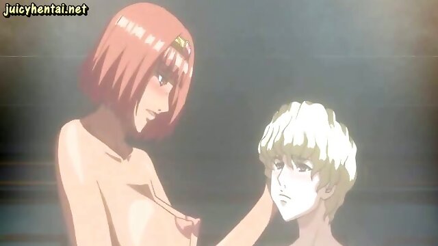 Busty anime milfs delighting cock