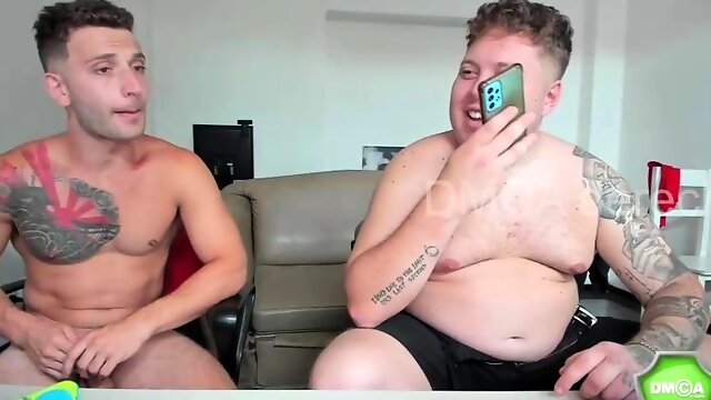 Braxton Bond sucking big fat gay cock