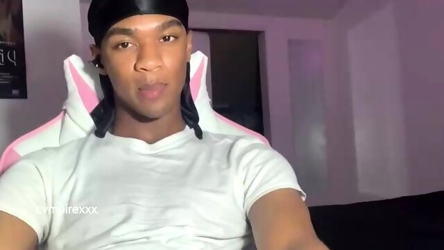 Solo Black Gay Masturbation Jerk Off