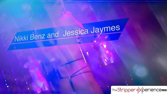 The Stripper Experience featuring Evan Stone and Jessica Jaymess fake boobs xxx