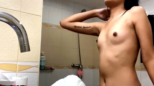 Tiny Thai teen inseminated on hidden cam