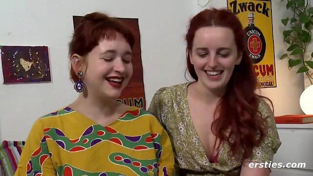 2 Amateur Lesbian Redheads Have Romantic Sex - 18yo Teens