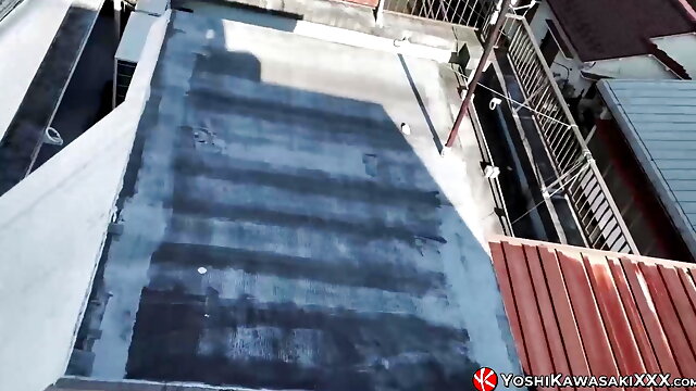 YOSHIKAWASAKIXXX - Japanese Yoshi Kawasaki Jerks Off Outdoor