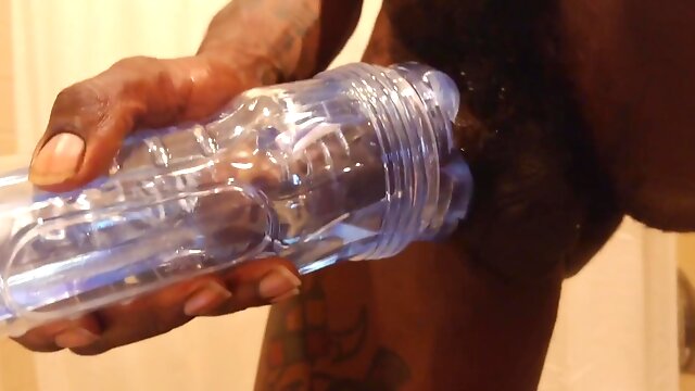 Black Gay Solo Fleshlight