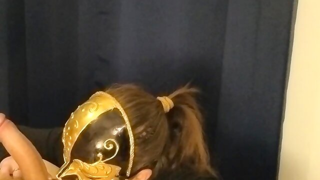 Amateur BBW Milf Blowjob and Cum Swallow