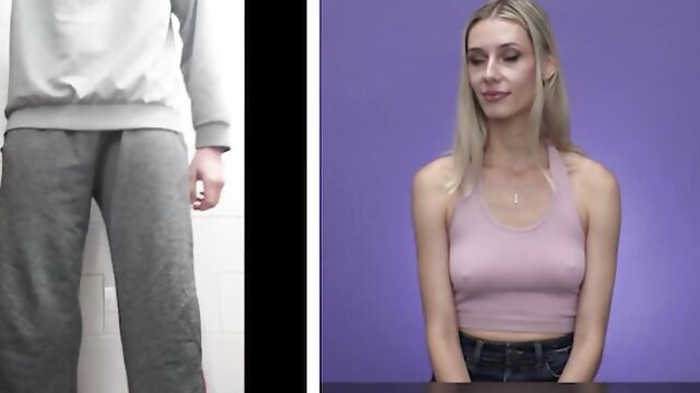 Delicate minx - solo jerk porn - She Reacts