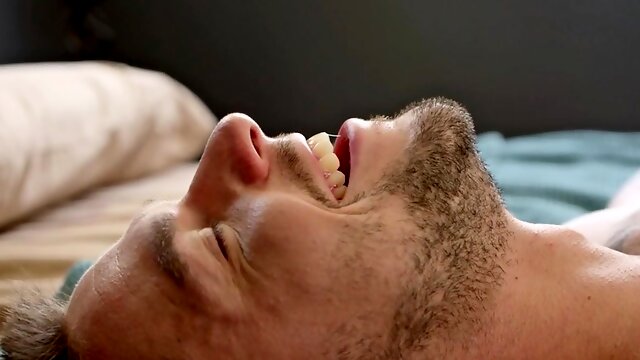 Rimming stud bareback bangs hairy bottom