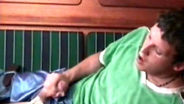 Ian is absolutely adorable. This Irish boy is wearing his lucky green soccer jersey and blue shorts and says that after a few minutes of masturbating he came too fast. Ian wont get away that easily.