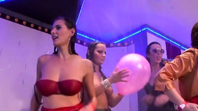 Delicious chaps and gals are having lusty group enjoyment