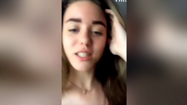 Periscope Persuades Girl To Show Tits