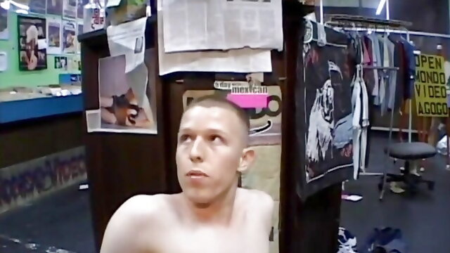 Hot blonde licking her pussy and blowjob group of men