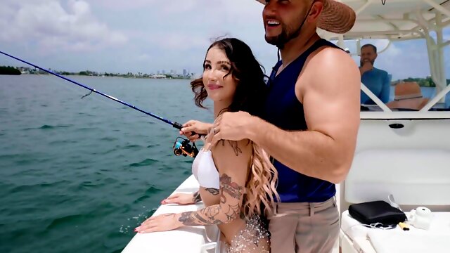 Couple On Boat