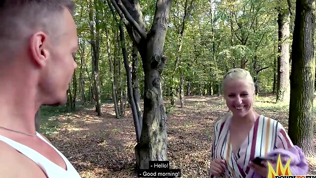 Jana Schwarz enjoys while getting fucked by a total stranger