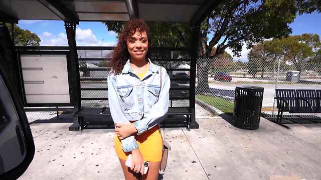 Quickie fucking in the van with small tits Latina Willow Ryder